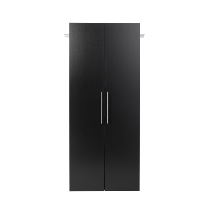 Hangups 40-shoe Cubby Storage Cabinet - Black 