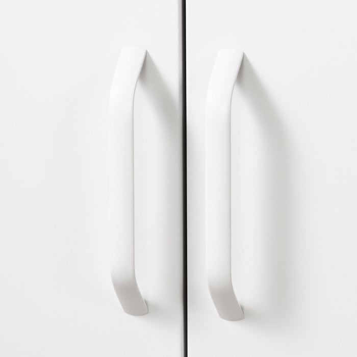 Crea Metal 2-Door Accent Cabinet - Pure White 