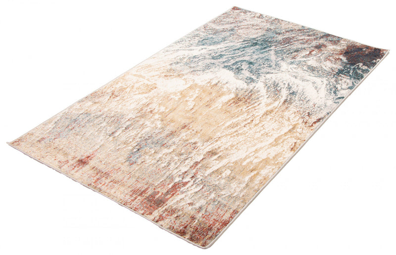 Tribeca Teal Area Rug - 5'0\" x 8'0\"