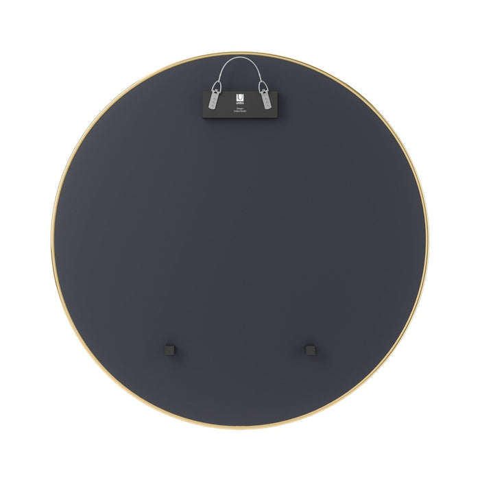 Umbra Hubba Wall Mirror - Brass