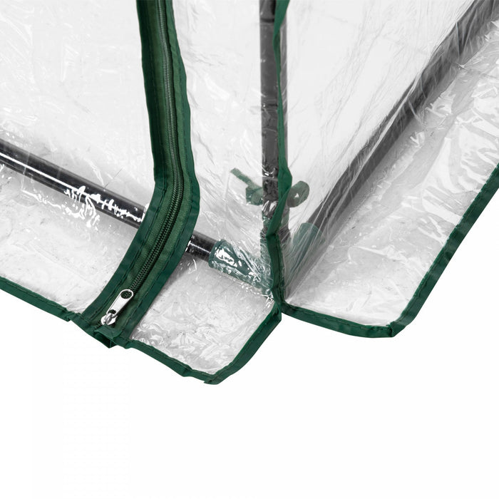 Outsunny 40\"l X 20\"w X 59\"h Walk-in Garden Greenhouse With Durable Steel Frame Outdoor Hot House Tom