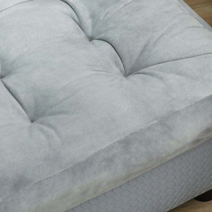 Pawhut Pet Sofa Dog Couch Chaise Lounge Pet Bed With Storage Function Small Sized Dog Various Cat Sp