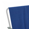 Outsunny Folding Patio Camping Chairs Set W/ Armrest, Sports Chairs, Blue