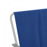 Outsunny Folding Patio Camping Chairs Set W/ Armrest, Sports Chairs, Blue