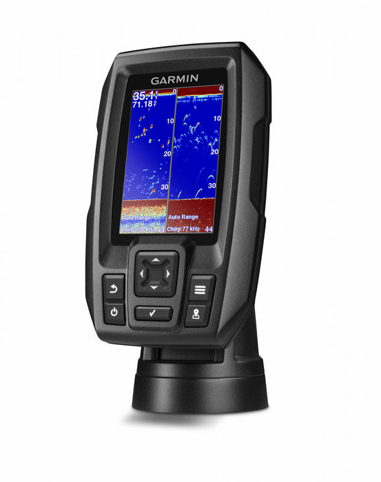Garmin Striker 4 Portable Bundle - 3.5" Chirp Fishfinder W/gps, Kayak-friendly, High-sensitivity Mapping