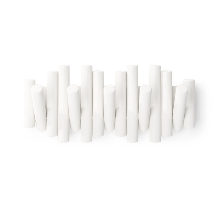 Umbra Picket Rail Wall Hooks - White