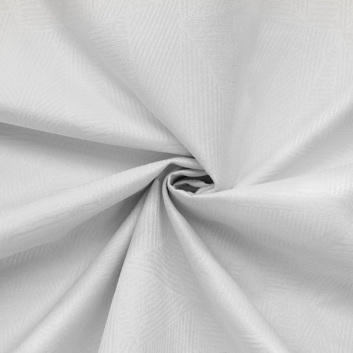 Thermaplus Ethan White Blackout Grommet Curtain Panel - 52 x 95