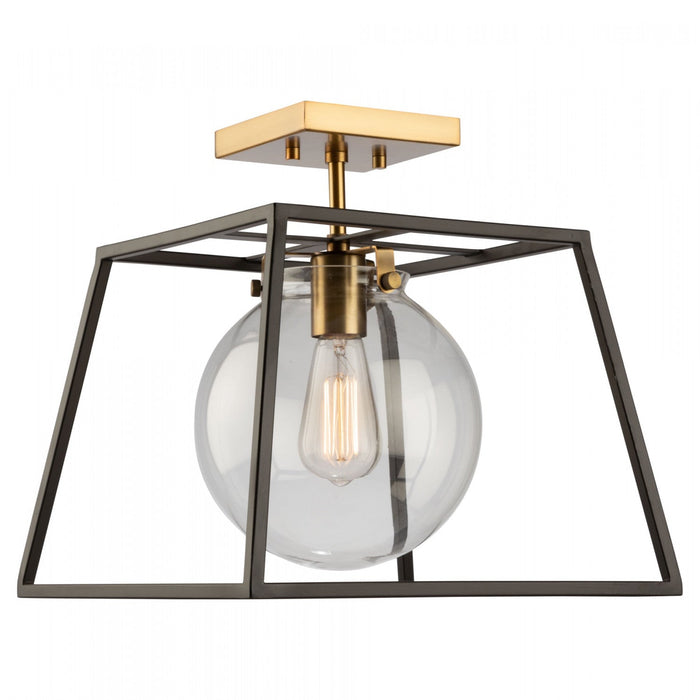 Bridegtown 1-Light Semi-Flush Mount 
