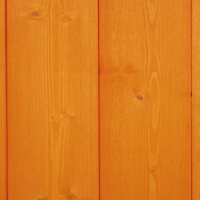 Outsunny Wood Garden Shed Outdoor Tool Storage Cabinet Hutch Lockable Unit With Double Door And 3 Ti