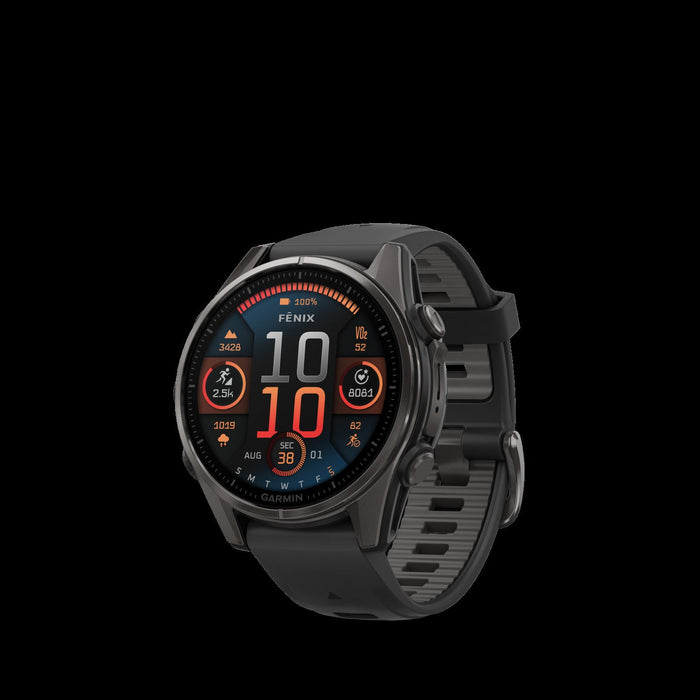 Garmin Fēnix 8 Amoled Sapphire Smartwatch 43mm - Gps, Compass, Gyroscope And Barometric Altimeter 
