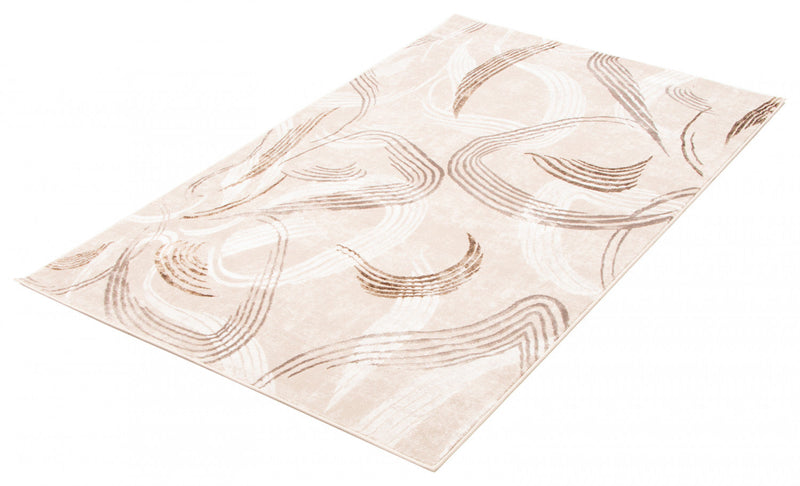 Wisp Taupe Area Rug - 5'0\" X 8'0\" 