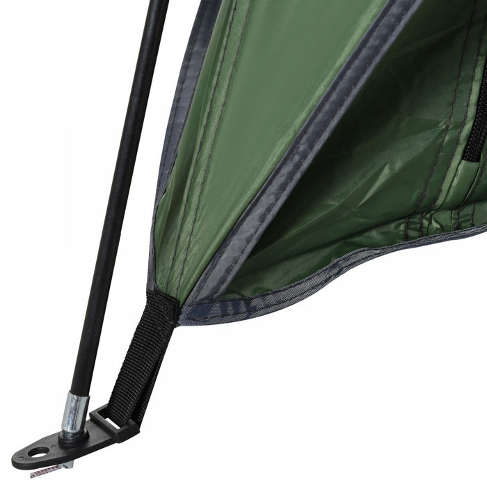 Outsunny Pop Up Tent, Beach Tent, Uv Protected Sun Shelter With Carry Bag And Ground Stakes For 2-3 