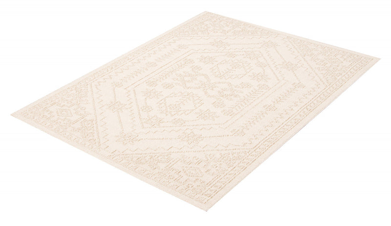 Taika Beige Area Rug - 5'0\" x 7'0\"