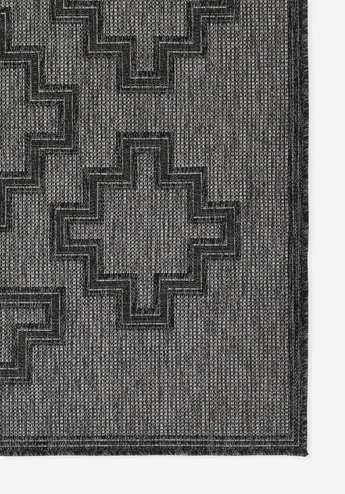 Esina Transitional 8'0\" x 10'0\" Area Rug in Grey Indoor Area Rug 