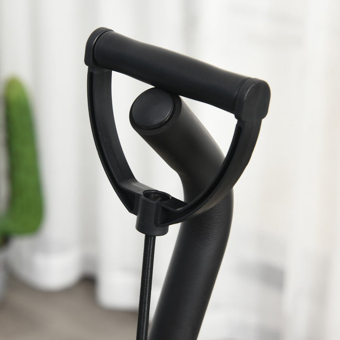 Soozier Adjustable Twist Stepper W/ Lcd Monitor And Resistance Bands, Stair Stepper Aerobic Body Wor
