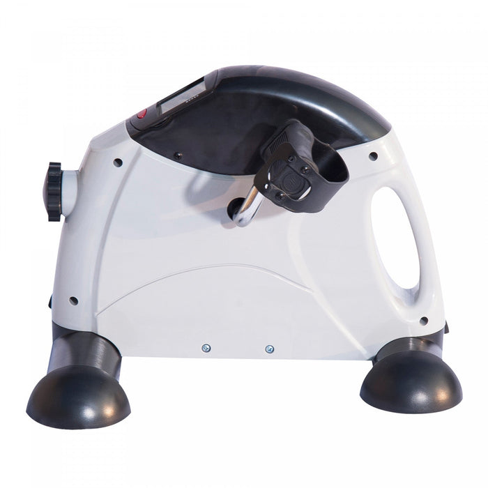 Soozier Portable Mini Exercise Bike Desk Pedal Indoor Cycle Fitness Hand Foot Exercise Machine W/ Lc