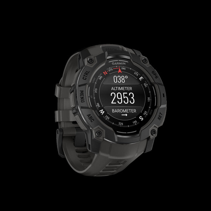 Garmin Instinct 3 Amoled Smartwatch 50 Mm - Rugged Militart Spec 810, Compass, Barometric Altimeter 