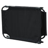 Outsunny Adjustable Garden Sun Lounger Black