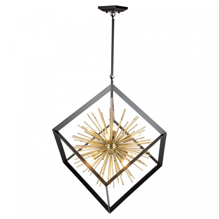 Sunburst  8-Light Chandelier 
