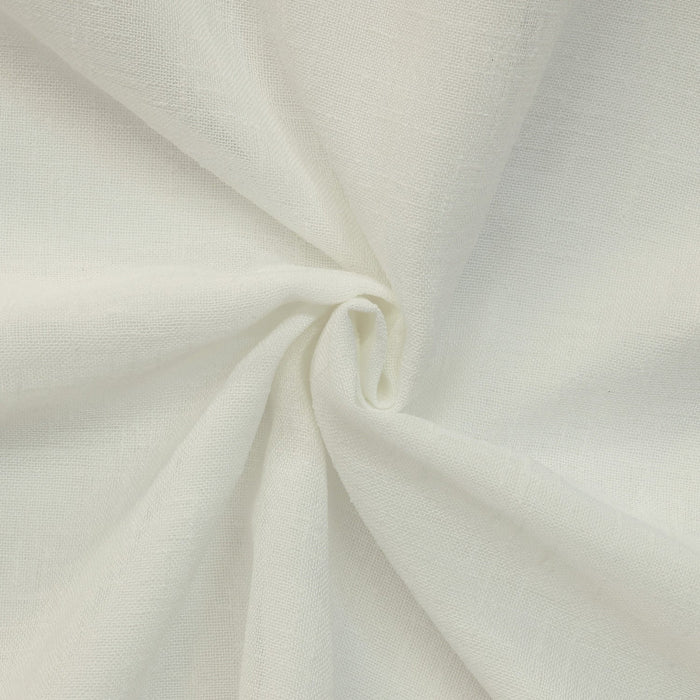 Habitat Sierra White Light Filtering Dual Header Curtain Panel - 52 x 84