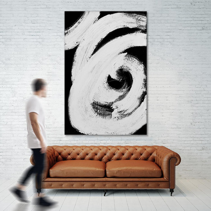 \"Loosely Intertwined I\" Giant Art 72x48 Wall Art
