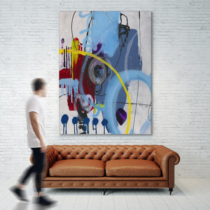 \"Live For The Applause I\" Giant Art 72x54 Wall Art