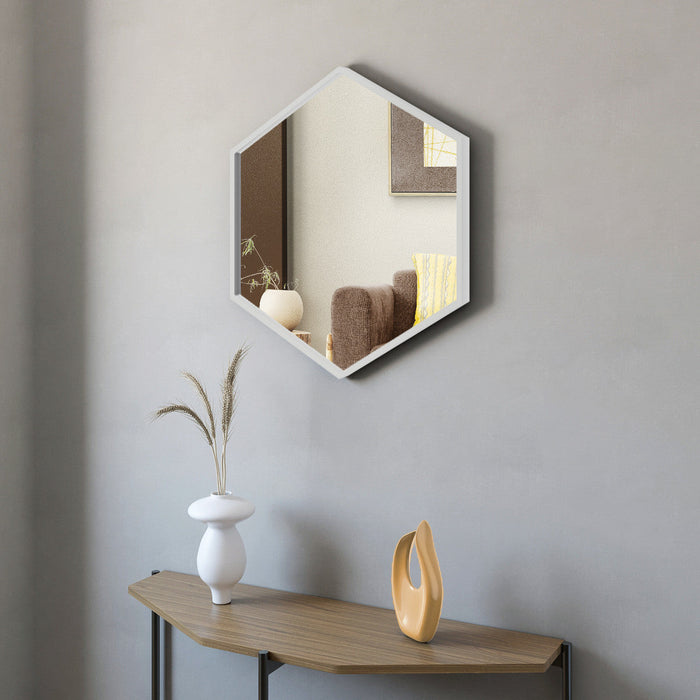 Zona White 28\" Mirror