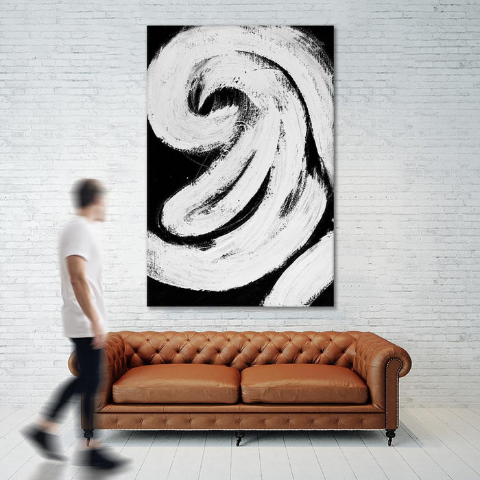 \"Loosely Intertwined Ii\" Giant Art 72x48 Wall Art