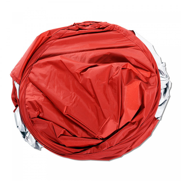 Outsunny Pop Up Beach Tent Portable Sun Shelter Uv Protection Outdoor Patio With Carry Case & Stakes