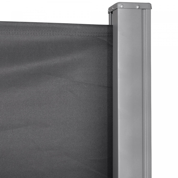 Outsunny 118\" X 63\" Retractable Side Awning Patio Outdoor Folding Privacy Screen With Resistance To 