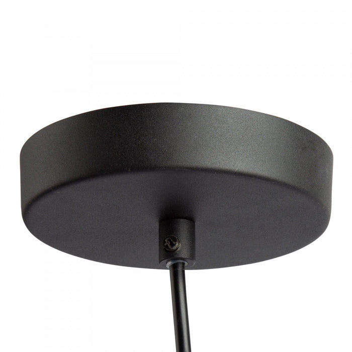 Pinpoint 1-Light Black Pendant 
