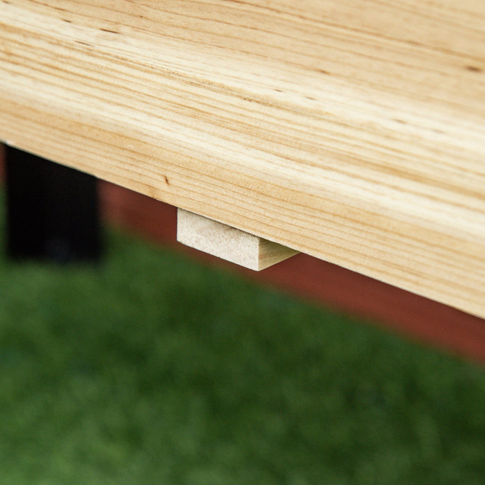 Outsunny 47''x24''x29'' Elevated Planter Box With Legs Raised Garden Bed, Metal Frame Elevated Plant