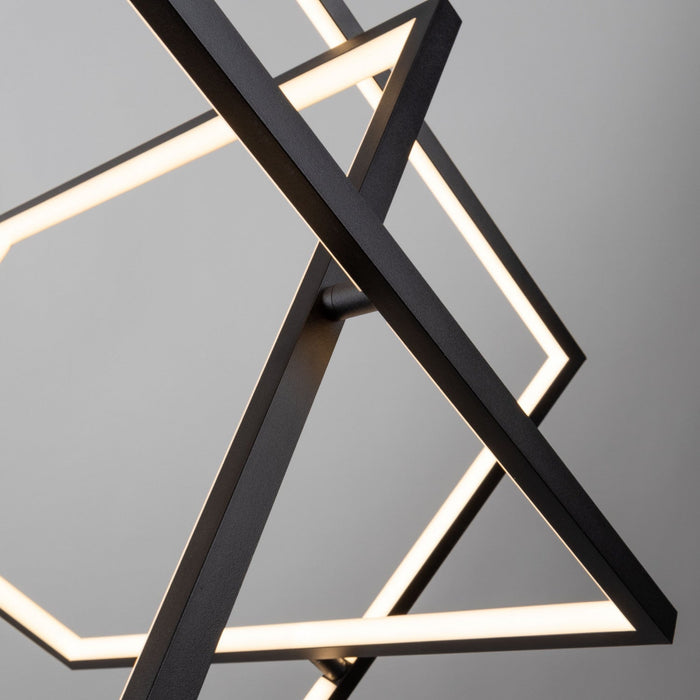 Graymar Black Integrated LED Chandelier