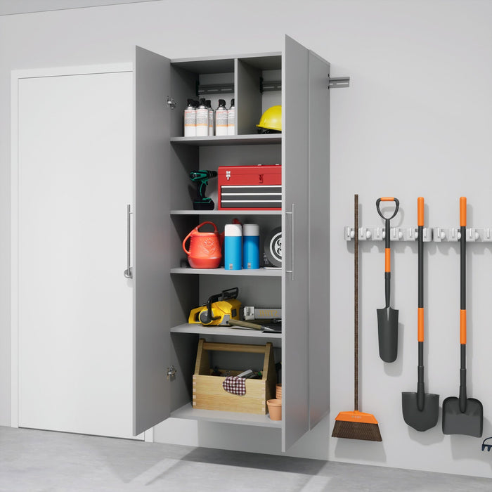 Hangups 30-inch Garage Storage Cabinet - Light Gray 