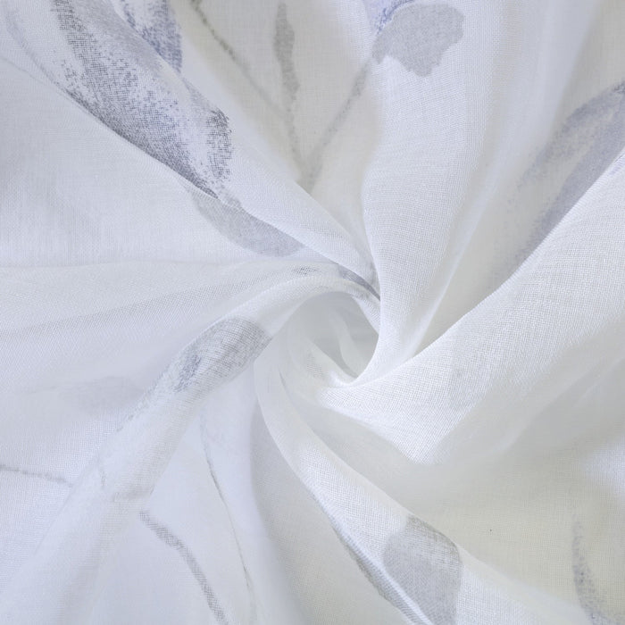 Habitat Symphony Purple Sheer Grommet Curtain Panel - 52 x 95