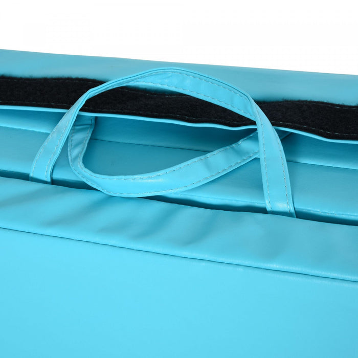 Soozier 4ft X 8ft X 2inch Tri-fold Gymnastics Tumbling Mat Exercise Mat With Carrying Handles For Mm
