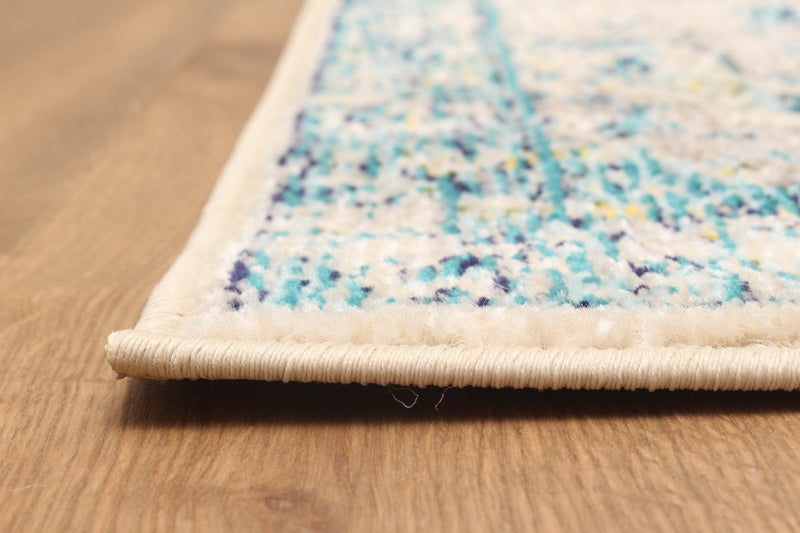 Daria Blue Rug 2'8\" x 8'2\" 