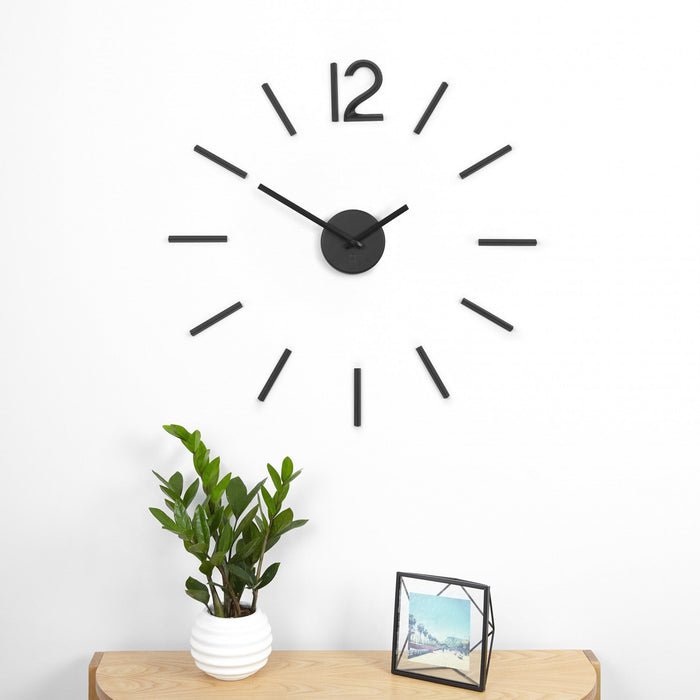 Umbra Modern Blink Wall Clock - Black