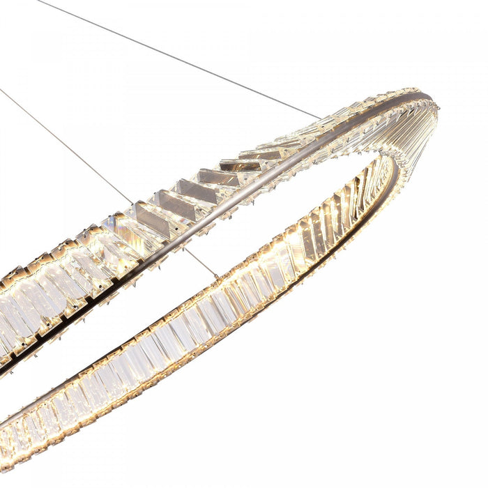 Stella 65 W LED Satin Nickel Pendant