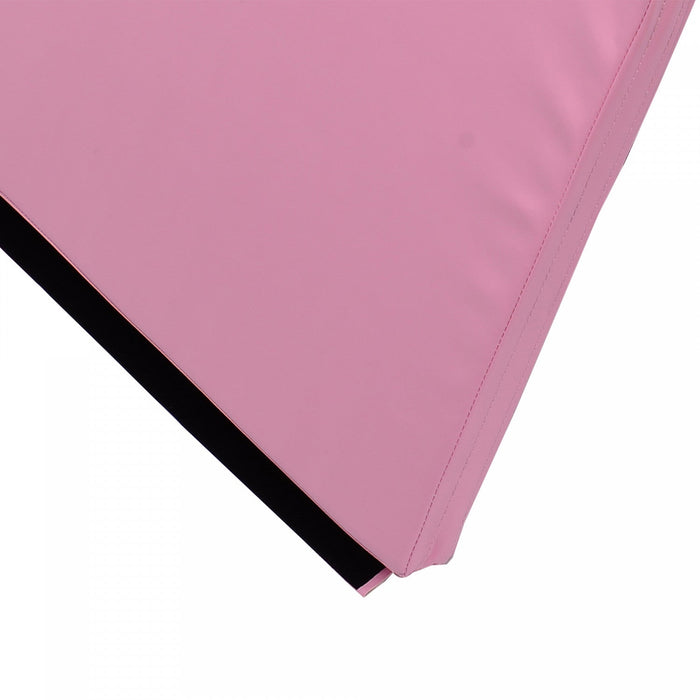 Soozier 4'x6'x2'' Folding Gymnastics Tumbling Mat, Exercise Mat With Carrying Handles For Yoga, Mma,