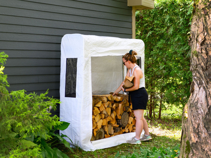 Gazebo Penguin Log Shelter
