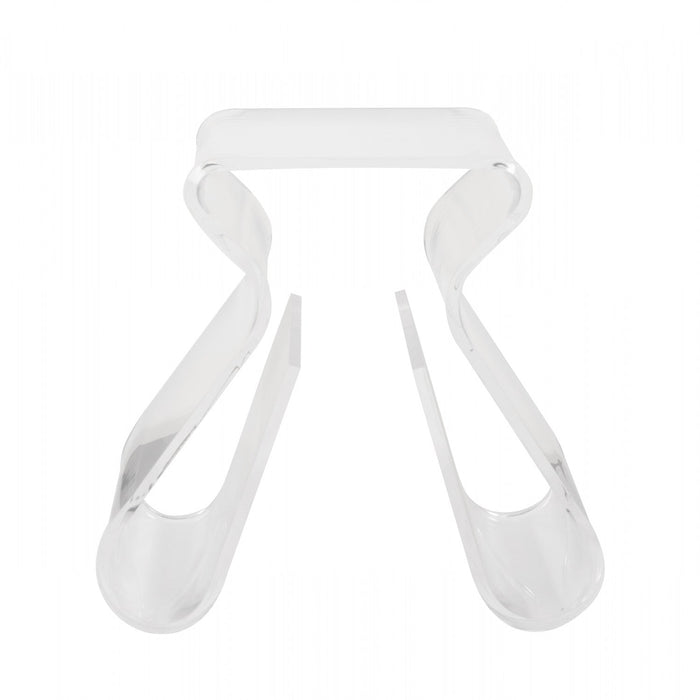 Umbra Modern Acrylic Magino Magazine Rack End Table