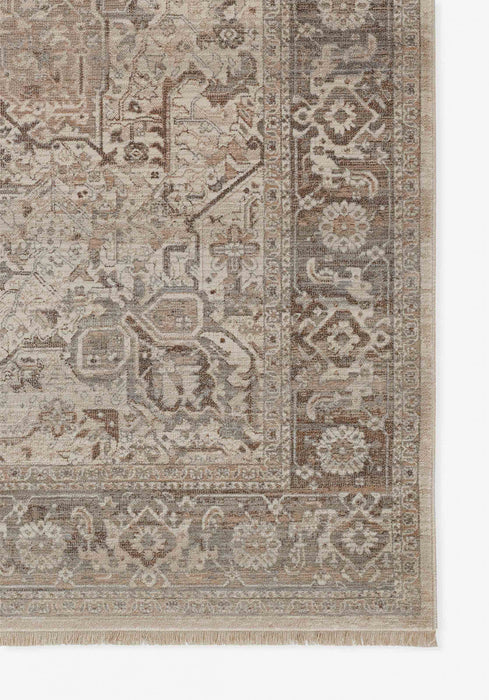 Selena Traditional 2'6\" x 8'0\" Runner Rug in Grey Indoor Area Rug 