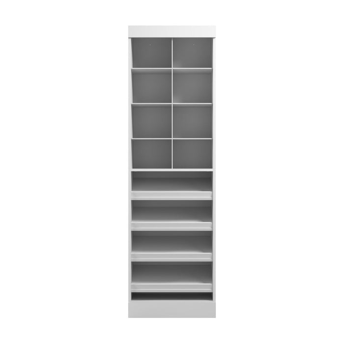 Bestar Pur 25 W Closet Shoe Organizer - White