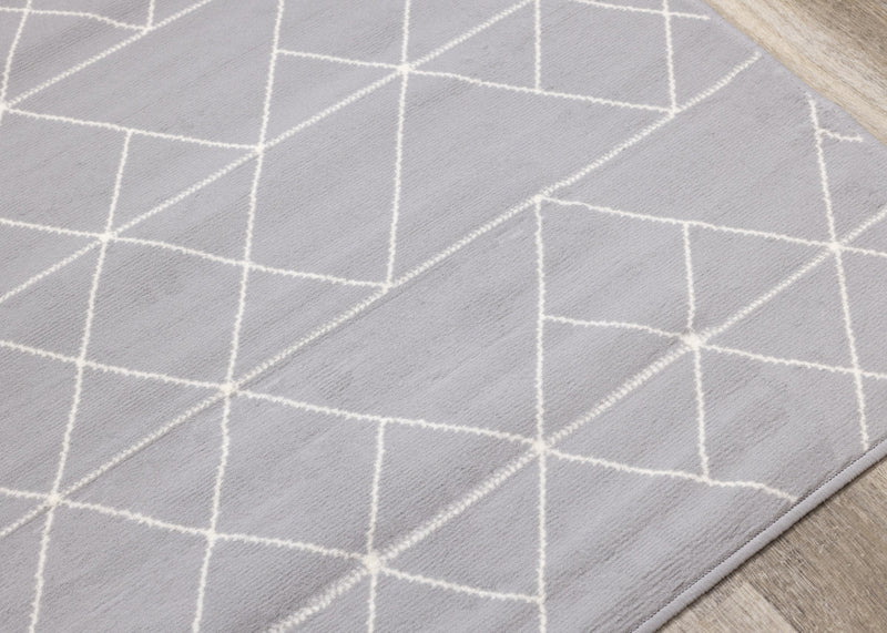 Florence Abstract Triangles Area Rug - 4'7\" x 6'7\"