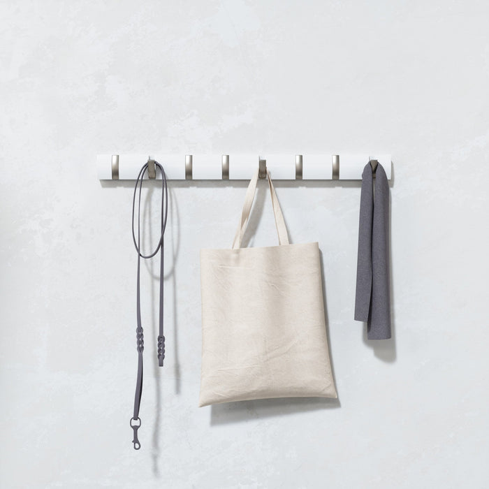 Umbra Flip Wall-Mounted Hooks - White