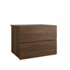Nordika 2-Drawer Nightstand - Walnut 