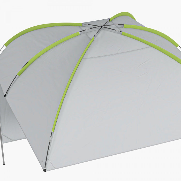 Outsunny Portable Rooftop Car Awning With Side Wall And Carry Bag