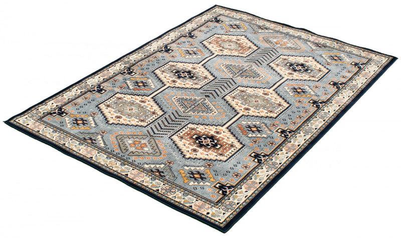 Quincy Aqua Area Rug - 7'10\" x 10'2\"