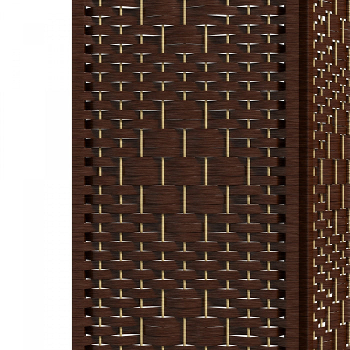 Homcom Folding Room Divider 5.6 Ft Privacy Screen Panel